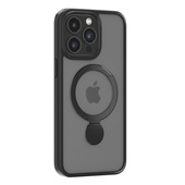 etui uchwyt na palec Comma nak�adka Joy Shark Mag czarny do Apple iPhone 15 Pro Max