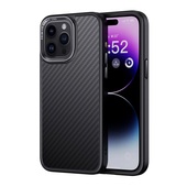 Comma nak�adka Kevlar Mag czarny do Apple iPhone 15 Pro