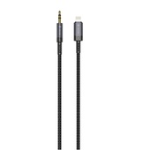 Devia kabel audio Ipure EC619 Lightning - jack 3,5 mm 1,0 m czarny do SAMSUNG ZV50