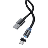 Devia kabel Gracious micro czarny magnetyczny 2,1A 1m do SAMSUNG ZV50