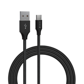 Devia kabel Gracious USB - USB-C 2,0 m 2,1A czarny do SAMSUNG ZV50