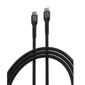 Devia kabel Gracious USB-C - USB-C 1,5 m 3A czarny do SAMSUNG ZV50