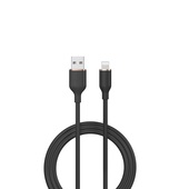 Devia kabel Jelly USB - Lightning 1,2 m 2,4A czarny