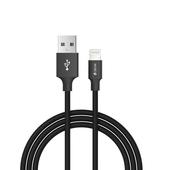 Devia kabel Pheez New USB 8-pin 1m czarny 2,4A do SAMSUNG ZV50