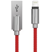 Devia kabel Storm 8-pin czerwony 1m 2,1A do SAMSUNG ZV50