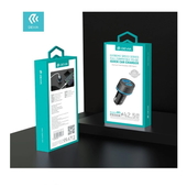 Devia �adowarka samochodowa Extreme PD + QC 2USB czarna 45W do SAMSUNG ZV50