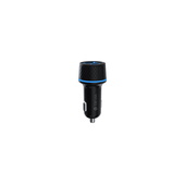 Devia �adowarka samochodowa Extreme PD QC 52,5W 1x USB-C 1x USB czarna do SAMSUNG ZV50