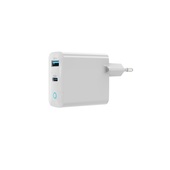 Devia �adowarka sieciowa Extreme PD 65W 1x USB-C 1x USB bia�a do SAMSUNG ZV50