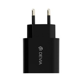 Devia �adowarka sieciowa Smart 1USB 2.1A czarna do SAMSUNG ZV50