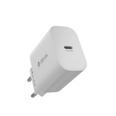 Devia �adowarka sieciowa Smart GaN PD 30W 1x USB-C bia�a do SAMSUNG ZV50