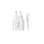 Devia �adowarka sieciowa Smart MFI USB 2.1A white do SAMSUNG ZV50