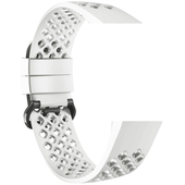 Devia pasek Deluxe Sport Mesh do Fitbit Charge 3 / Charge 4 white L do SAMSUNG ZV50