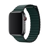 Devia pasek Elegant Leather Loop do Apple Watch 40mm/ 38mm forest green
