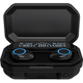 Devia s�uchawki Bluetooth TWS Joy A12 czarne do SAMSUNG ZV50