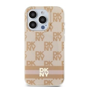 DKNY nak�adka r�owa HC Magsafe pc tpu checkered pattern w printed stripes do Apple iPhone 15