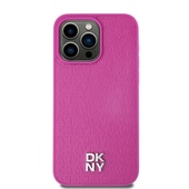 DKNY nak�adka r�owa HC Magsafe pu repeat pattern w stack logo do Apple iPhone 15