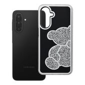 Etui Etui Teddy Bear srebrny do Samsung Galaxy A18 Etui Etui Teddy Bear srebrny do Samsung Galaxy A18