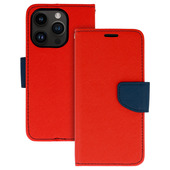 Etui Fancy Case czerwono-granatowy do Samsung Galaxy S22 Ultra 5G