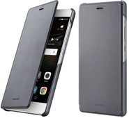 Etui HUAWEI P9 lite Flip Cover szare TTT do Huawei P9 Lite