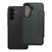 Etui ksi��eczkowe z kieszonk� na dokumenty ciemnozielony do Samsung Galaxy A27 5G