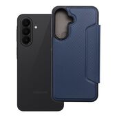 Etui ksi��eczkowe z kieszonk� na dokumenty niebieski do Samsung Galaxy A27 5G