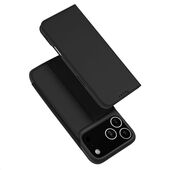 Etui ksi��eczkowe z kieszonk� na karty z podstawk� czarny do Apple iPhone 17 Pro