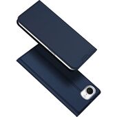 Etui ksi��eczkowe z kieszonk� na karty z podstawk� niebieski do Apple iPhone 17e