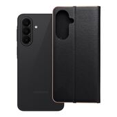 Etui ksi��eczkowe z podstawk� z kieszonk� na kart� czarny do Samsung Galaxy A27 5G