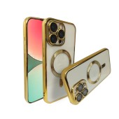 Etui magnetyczne MagSafe matowe przezroczyste do Apple iPhone 16 Plus