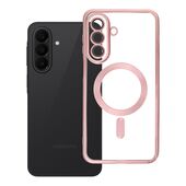 Etui na ty� MagSafe przezroczyste z os�on� aparatu Electro Mag Cover do Samsung Galaxy A27 5G