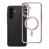 Etui na ty� MagSafe przezroczyste z os�on� aparatu Electro Mag Cover do Samsung Galaxy A27 5G