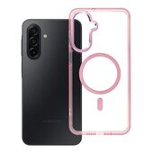 Etui na ty� MagSafe przezroczyste z os�on� aparatu Frame Clear Hybrid Mag Cover do Samsung Galaxy A17