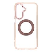 Etui na ty� MagSafe przezroczyste z podstawk� Frame Circle Stand do Samsung Galaxy A27 5G