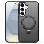 Etui na ty� MagSafe z funkcj� podstawki i ringiem czarny do Samsung Galaxy S26