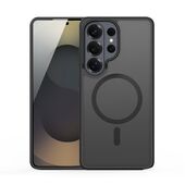 Etui na ty� MagSafe z funkcj� podstawki i ringiem czarny do Samsung Galaxy S26 Ultra