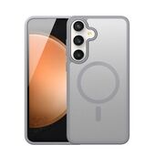 Etui na ty� MagSafe z funkcj� podstawki i ringiem szary do Samsung Galaxy S25 FE