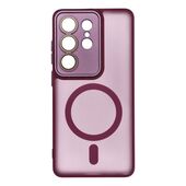 Etui na ty� MagSafe z os�on� aparatu fioletowy do Samsung Galaxy S26 Ultra