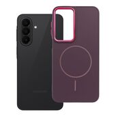 Etui na ty� MagSafe z os�on� aparatu silikonowe Frame Mag Cover do Samsung Galaxy A27 5G