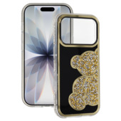 Pokrowiec Etui na ty� Teddy Bear Case z�oty do Samsung Galaxy A17