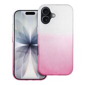 Etui na ty� z os�on� aparatu silikonowe brokatowe r�owy do Apple iPhone 17