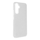 etui brokatowe Etui na ty� z os�on� aparatu silikonowe brokatowe srebrny do Samsung Galaxy A34