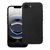 Etui na ty� z os�on� aparatu silikonowe z nadrukiem czarny do Apple iPhone 17e