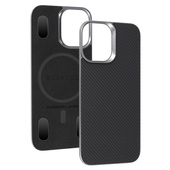 Etui nak�adka MagSafe Carbon Layer czarny do Apple iPhone 17