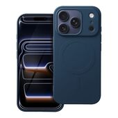 Etui pancerne na ty� MagSafe silikonowe niebieski do Apple iPhone 17 Pro
