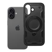 Pokrowiec Etui pancerne z podstawk� Frost Armor czarny do Apple iPhone 17