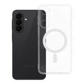 etui pozosta�e Etui plecki MagSafe z os�on� aparatu silikonowe Silicone Mag Cover do Samsung Galaxy A27 5G