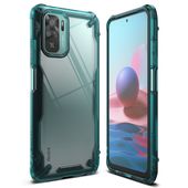 etui Ringke Fusion X zielone do Xiaomi Redmi Note 10