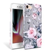 etui Silikonowe Tech-protect Floral Grey do Apple iPhone 7