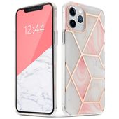 etui Silikonowe Tech-protect Marble 2 R�owe do Apple iPhone 12 Mini