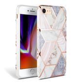 etui Silikonowe Tech-protect Marble R�owe do Apple iPhone 7
